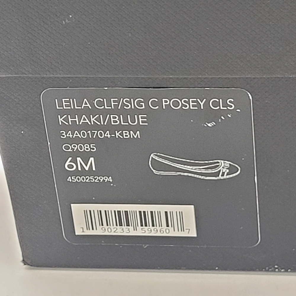 Coach Leila Ballet flats Signature C And Floral Design Size 6M - Picture 5 of 16